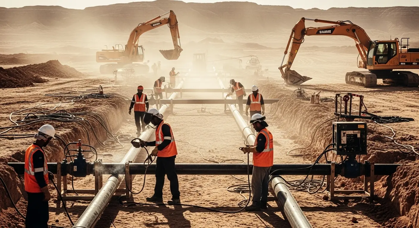 Professional Water Infrastructure Worker